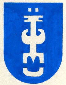 Ein af tillögunum um bæjarmerki