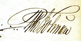 Páll setti alltaf punkta sitt hvoru megin við strikið í undirskriftinni.