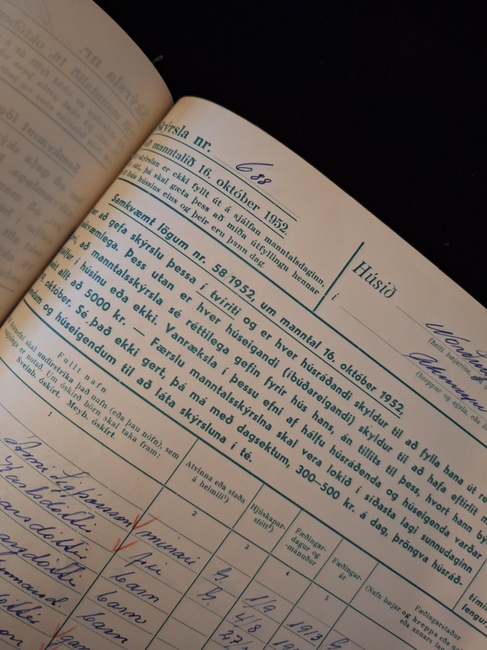 Fleiri fundargerðarbækur byggingarnefndar og manntöl Akureyrarbæjar nú á netinu