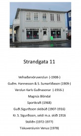 Búðir í Strandgötu 11
