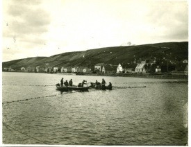 Síldveiðar á Pollinum, mynd úr einkaskjalasafni Lárusar Rist