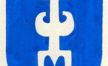 Ein af tillögunum um bæjarmerki