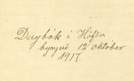 Veðurlýsingar úr Grýtubakkahreppi í janúar 1918