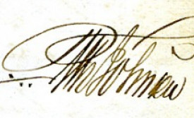 Páll setti alltaf punkta sitt hvoru megin við strikið í undirskriftinni.