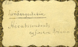 Rósa Einarsdóttir var formaður sambandsins 1933-1952