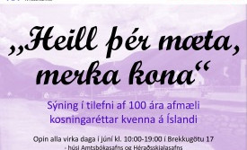 Heill þér mæta, merka kona
