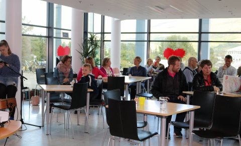 Myndir frá afmælisfagnaði