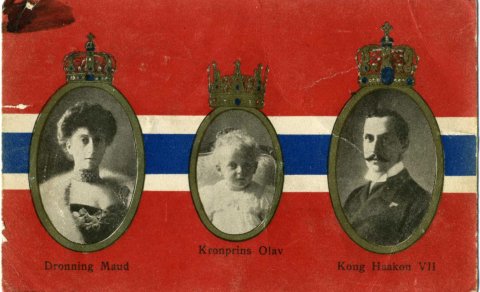 Jón vélfræðingur og norskt kóngafólk 1905