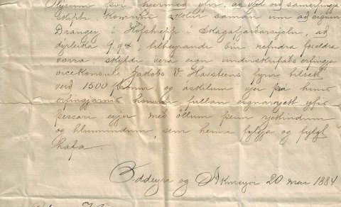 Fékk Drangey í arf og seldi Skagafjarðarsýslu